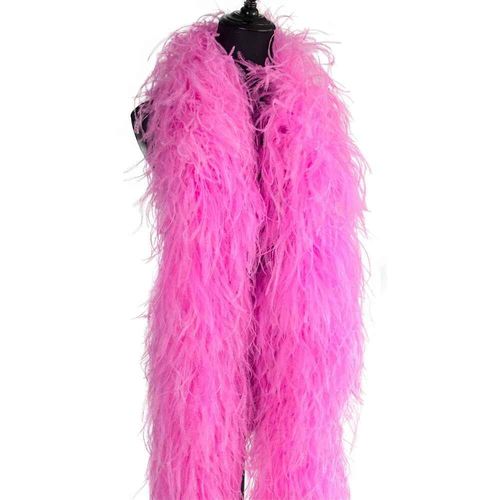 Châle Boa En Plumes D'autruche Pour La Couture,Garniture Pour Robe,Chemise,Haut,Vêtements De Danse,Manches En Plumes,Ceinture,Écharpe,2m,1-10 Rôle - Type 6ply