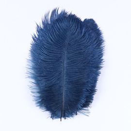Plumes D'autruche Moelleuses Pour Vase Naturel,Replcatcher,Décorations,Fournitures D'artisanat,Accessoires De Mariage,Bijoux,Plumes Exécutives,10 Pièces - Type Navy Blue-15-20cm