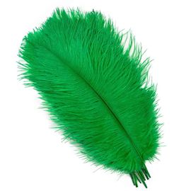 Plumes D'autruche Blanches De 15 À 60cm,Centres De Table,Accessoires De Ixde Mariage,Artisanat Décoratif,,10 Pièces - Type Grass Green-45-50cm