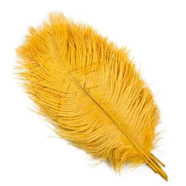 Plumes D'autruche Blanches De 15 À 60cm,Centres De Table,Accessoires De Ixde Mariage,Artisanat Décoratif,,10 Pièces - Type Golden-55-60cm
