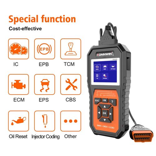 Konnwei Kw480 Bmw Fonction Spéciale Abs Bmw Spécial Instruments De Diagnostic Obd Voiture