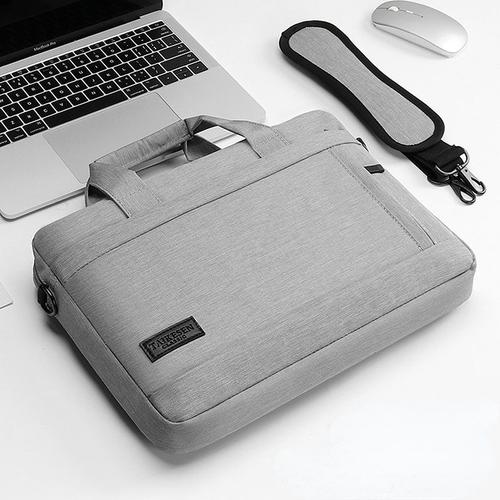 Sac à main de transport pour ordinateur portable sacoche de protection à bandoulière pour Macbook Air de 13 14 15.6 et 17 pouces ASUS Lenovo Dell Huawei