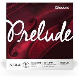 Bowed Corde Seule (Do) Pour Alto Prelude, « Medium Scale », Tension Medium