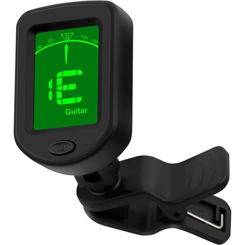 Accordeur Pour Guitare Clip On, Accordeur De Guitare Chromatique À Pince Tuner Portable Pour Guitare Classique, Guitare Électronique, Basse, Violon, Ukulélé Et Autres Instruments À Cordes.