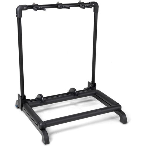 Pied De Guitare Pied Multi-Guitare - 3 Guitares, Noir, Également Pour Guitares Roundback, Gs-103b Support Multiple