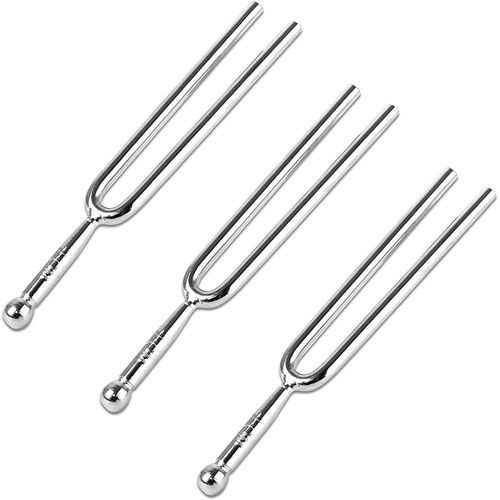 3pcs Diapason Musique, Diapason 440hz Accessoire De Piano Diapason Pour Instrument De Musique Diapason En Métal Diapason D'instrument À Corde¿12.5 * 1.9cm¿