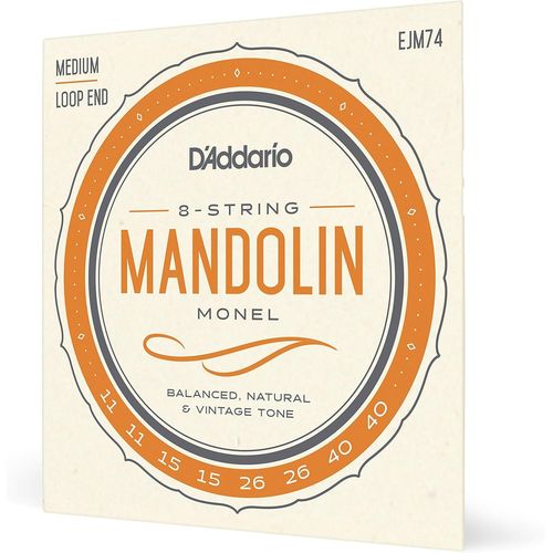 Cordes Ejm74 Monel Mandoline, Medium, 11-40