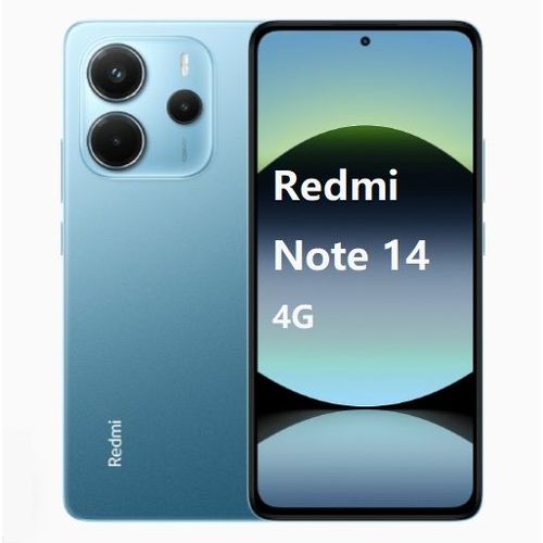 Xiaomi Redmi Note 14 4G 8/128 Go Bleu