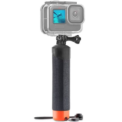 Monopode étanche avec poignée Flottante pour Go Pro Hero 12/11/10/9/8/7/6/5/4/3 Session DJI Osmo et Autres
