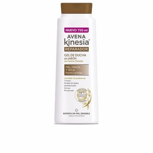 Gel De Bain - Avena Kinesia - 750 Ml - Réparateur - Sans Parabène - Pour Peau Sèche Et Sensible 