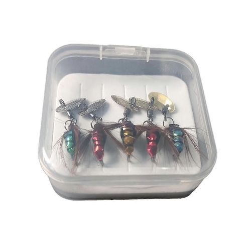 Sequin Leurre Appât Artificiel Mouche Hameçon - Objet De Pêche Ensemble Insecte Hameçon Matériel De Pêche Accessoires