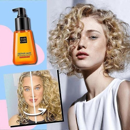 Super Curl Defining Booster 70ml Kératine Pure Huile D¿Argan Huile Essentielle De Cheveux Pour Frizzy Dry Repair Hair Care