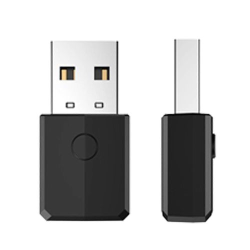Émetteur récepteur 5.0 compatible Bluetooth Adaptateur Jack auxiliaire sans fil 3,5 mm pour accessoires stéréo domestiques auxiliaires de voiture