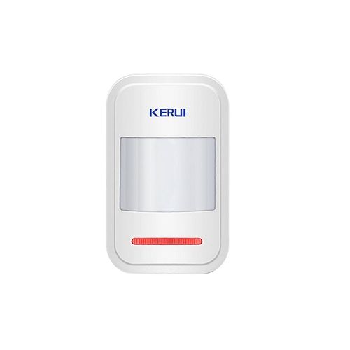Blanc Kerui P819 433mhz sans fil intelligent Pir Détecteur de mouvement Détecteur d¿alarme pour la maison Système de sécurité d¿alarme antivol, blanc