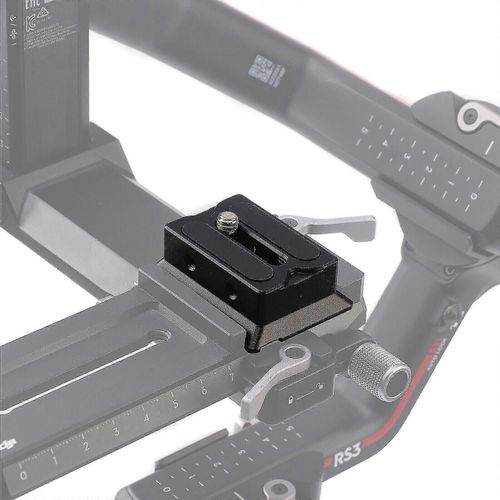 Pour Dji Ronin Rs2 Rsc2 Rs3 Épaissi Upper Qr Quick Release Clamp Plate Set En Fp