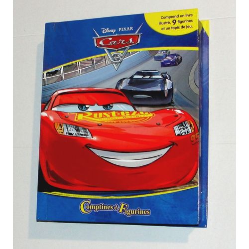 Jeu De Figurines cars disney Comptines Et 9 Figurines + tapis de jeu