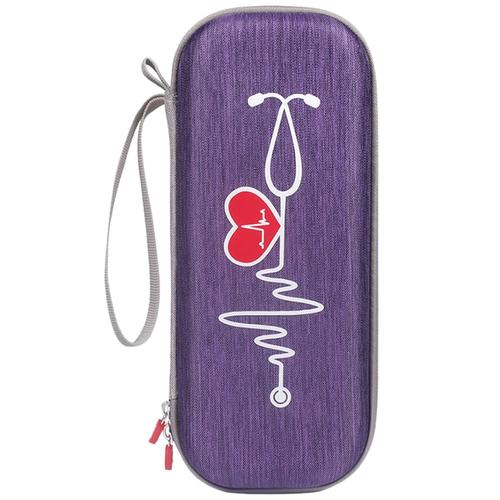 Étui De Transport Pour Sac De Rangement Pour Stéthoscope Classic Iii Protect Pouch Sleeve Case Housse De Protection (Violet)