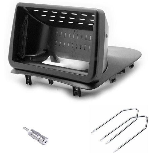 Kit De Montage Autoradio, Façade Cadre De Radio 9"" Pouces, Adaptateur Compatible Avec Renault Clio 2005-2014