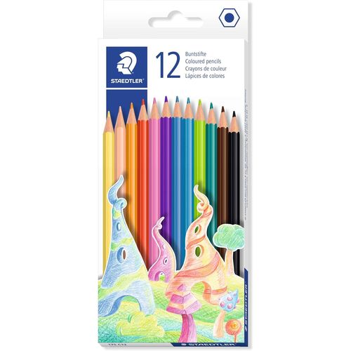 , Crayons De Couleur Sans Bois, Lot De 12 Crayons Aux Couleurs Assorties, 175 C12