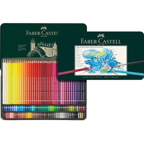 117511 Crayons De Couleur Albrecht Dürer Boîte Métal De 120