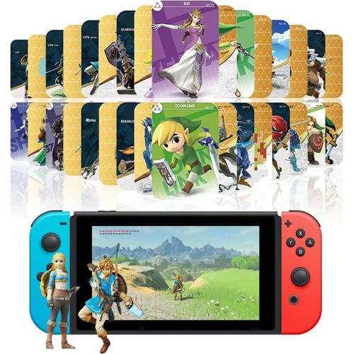 36pcs Zelda Series Amiibo Nfc Mini Carte Personnalise Pour The Legend Of Zelda Breath Of The Wild Compatible Switch Cartes De Jeu
