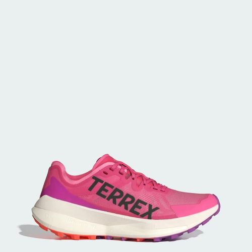 Chaussure De Trail Running Terrex Agravic Speed Adidas - Pink Fusion / Core Black / Purple Burst - 37 1/3