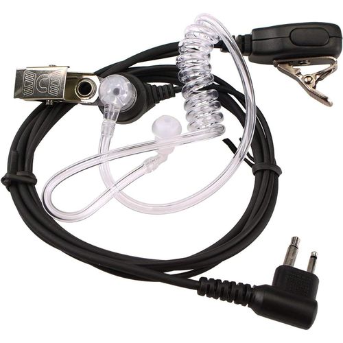 Oreillette Talkie Walkie 2 Broches Casque Écouteur Compatible Avec Motorola Cp040 Dp1400 Gp68 Gp88 Gp2000 Gp300 Ct150 Pro1150 Xtn446 Sp10 Sp21 Hyt Tc-500 Tc-600 Talkies Walkies (1 Pcs)[L1328]