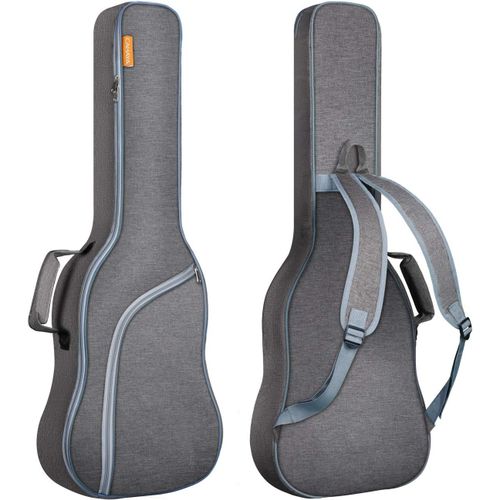 Housse De Guitare Électrique Rembourrée De 6 Mm Avec Une Poche Avant Assortie