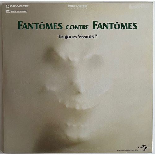 Laserdisc Fantômes Contre Fantômes 1996 Vf