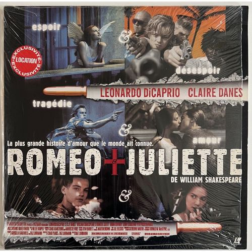 Laserdisc Romeo + Juliette 1996 Vf