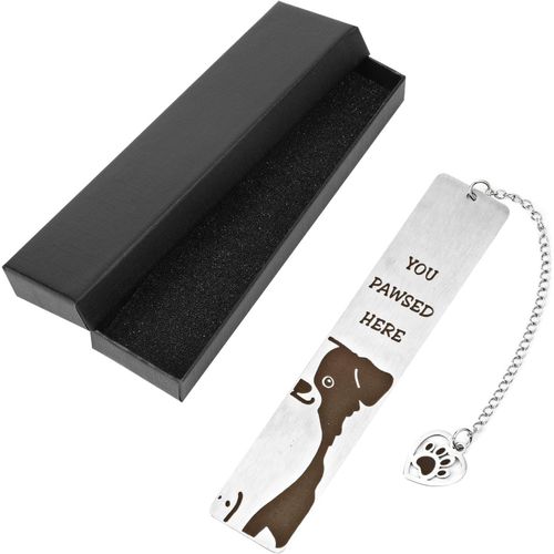 Marque-Pages Femmes Lisent, Marque-Page Chien Avec Boîte Cadeaux Amoureux Chiens Marque-Pages Chien Lecture Marque-Page Border Collie Cadeau Amoureux Chiens Amoureux Livres Femmes Hommes