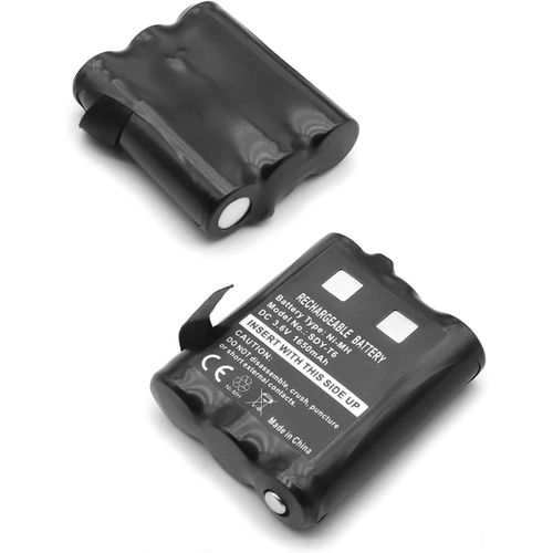 2 X Batterie De Rechange Pour Radio Motorola Tlkr T92 H2O T82 Extreme T62 T605 H2O T800 Walkie Talkie Pmnn4477Ar 1532 Pmr446 1650Mah 3.6V Aa Rechargeable Ni-Mh