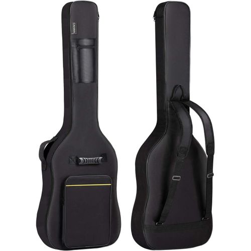 Housse Pour Guitare Basse Électrique Gigbag Sac À Dos Étui Souple Rembourré Sac À Dos Noir Rembourré Etui Souple Pour Guitare Basse