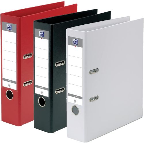 - Classeurs À Levier A4 Xl 80mm 2 Anneaux Capacité 750 Feuilles Couverture Polypro Lot De 3 - Coloris Aléatoire