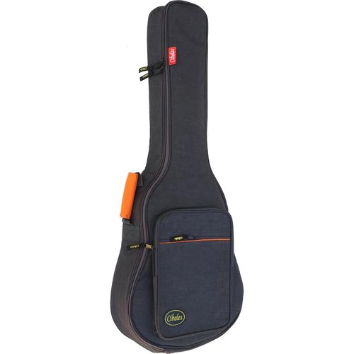 Étui Pour Guitare Classique Et Flamande Avec Rembourrage 15 Mm Gris Foncé, Gris Foncé