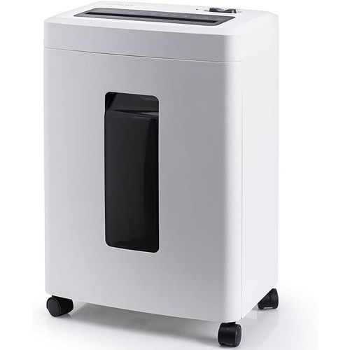 Destructeur De Papier Ultrarésistant De 10 Feuilles: Destructeur De Document De Cartes De Crédit Anti-Bourrage De Grande Capacité Avec Panier Coulissant De 18 Litres Pour Bureau Ou À Domicile