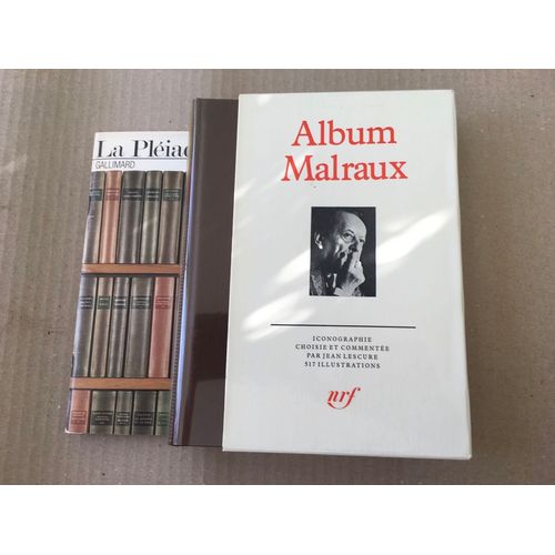 Pléiade / Album Malraux Avec Catalogue Analytique 1986