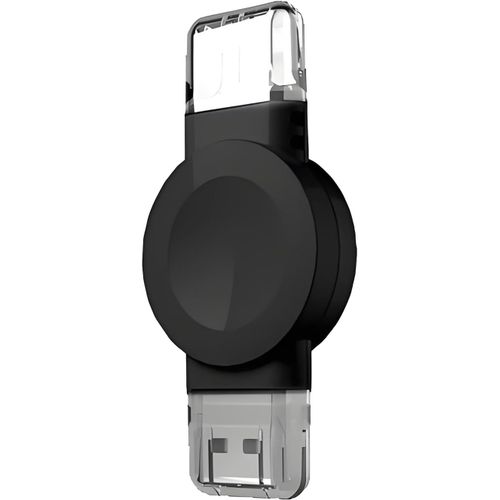 Chargeur Portable Pour Apple Watch, Chargeur De Voyage Pour Iwatch Avec Charge Rapide Usb-C & Usb-A, Chargeur Sans Fil Magnétique Pour Apple Watch Se3 2/Ultra 2/Série 9 8 7 6 5 4 3 2 (Noir)