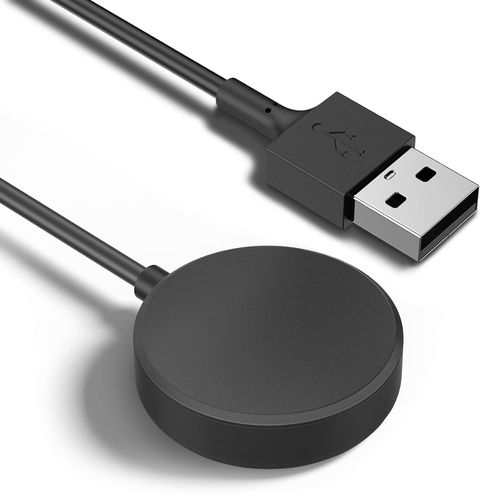 Chargeur Pour Samsung Galaxy Watch 7 / Watch Fe/Watch 6/6 Classic, Sûr Et Pratique, 1m Usb Charge Pour Samsung Galaxy Watch 5/5 Pro / 4/4 Classic / 3 / Active 2/1, Noir