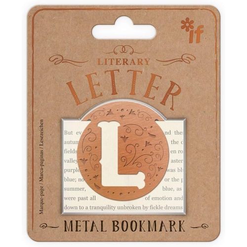 Si Lettres L Littéraires Marque-Page