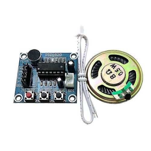 ISD1820 Module d¿enregistrement sonore Carte de module de lecture compatible avec Arduino