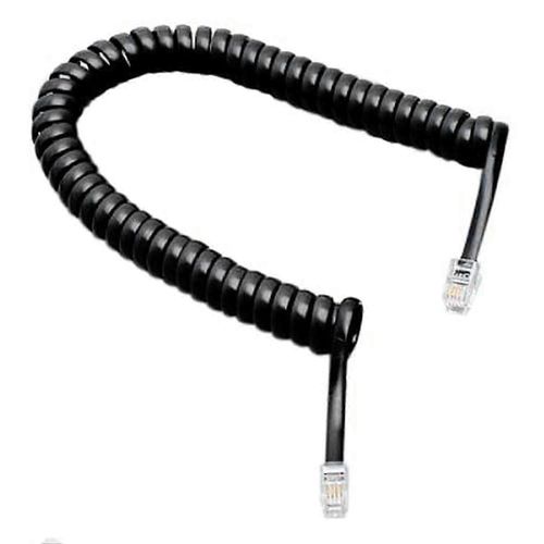 5.7Ft Noir Extension Téléphonique Bobine Câble Câble Téléphonique Cord-Yvan