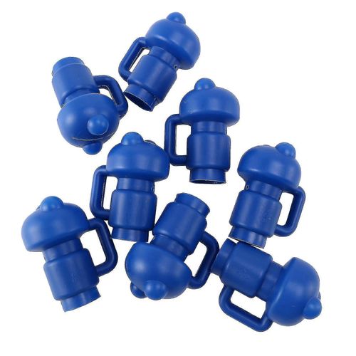 Capuchon De Poteau D¿Enceinte De Trampoline De 2,8 Cm De Diamètre Pour Crochet De Filet, 8 Pièces - Snngv