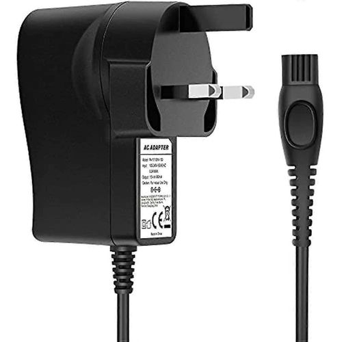 Chargeur rasoir 15V compatible avec Philips Norelco Hq8505 7000 5000 3000 Series Mg5750 Mg7790 7750 Rasoir électrique, Aquatec, Arcitec, Multigroom