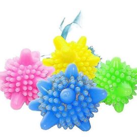 10pcs Magic Laundry Ball Décontamination domestique Boule à linge Anti-enroulement Boule de lavage Boule de nettoyage Hérisson