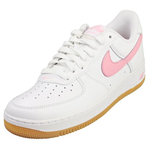 Nike Air Force 1 Low Retro Baskets Mode Blanc Rose Rakuten