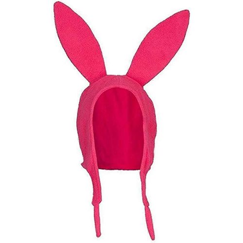 Bob's Louise Rabbit Ear Hat Burgers Beanie Halloween Fleece Hat Bunny Ears