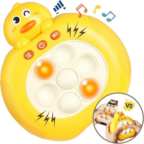 Pop Pro Toy Fidget Kids Jeux De Voyage Jouets| Make It Light Up Console De Planche À Main | Jouets Sensoriels Pour Les Enfants De 3 À 4 Ans Filles Et Garçons De 5 À 7 Ans Gif D¿Anniversaire