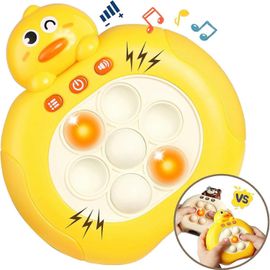 Pop Pro Toy Fidget Kids Jeux De Voyage Jouets| Make It Light Up Console De Planche À Main | Jouets Sensoriels Pour Les Enfants De 3 À 4 Ans Filles Et Garçons De 5 À 7 Ans Gif D¿Anniversaire