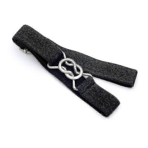 Ceinture Tressée Élastique À 8 Caractères De Couleur Bonbon Pour Enfants (Noir)